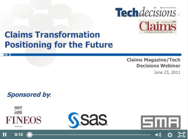 FINEOS Webinar: Claims Transformation - Positioning for the Future