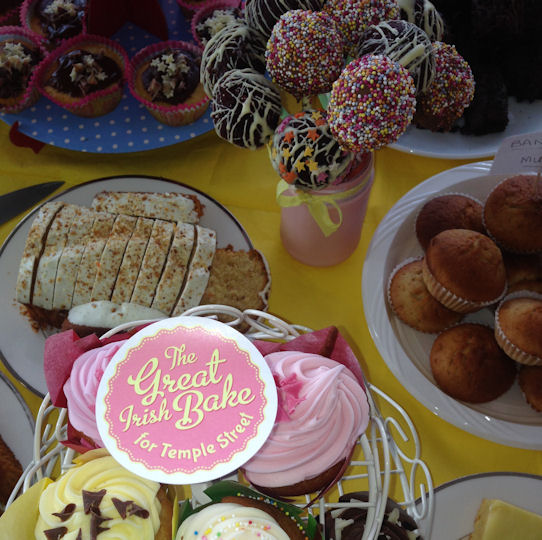 Cake sale in aid of Temple street