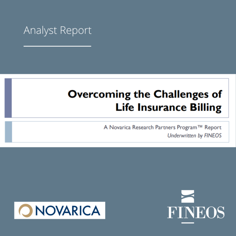 Novarica Report: Overcoming the Challenges of Life Insurance Billing
