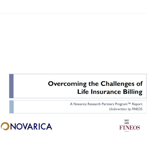 Novarica Report: Overcoming the Challenges of Life Insurance Billing