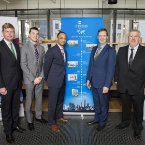 Irish Minister of State visits new FINEOS Office in U.S. to Strengthen Financial Service Trade Relations
