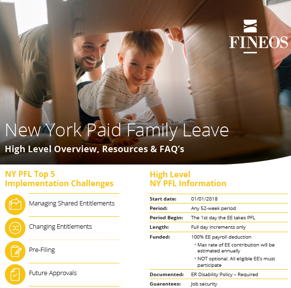 New York Paid Family Leave Overview