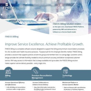 FINEOS Billing Datasheet