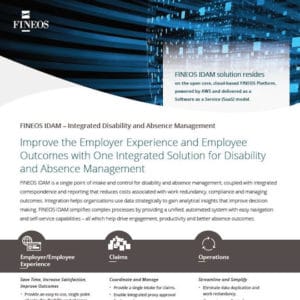 FINEOS IDAM Datasheet