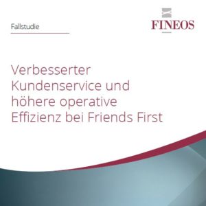 Customer Case Study: Friends First – Enhanced Customer Service and Operational Efficiency (German)