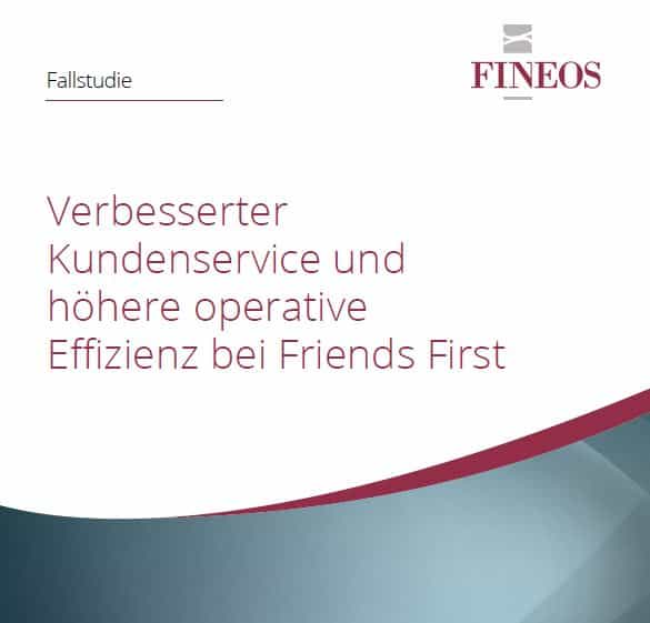 Customer Case Study: Friends First – Enhanced Customer Service and Operational Efficiency (German)