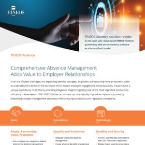 FINEOS Absence Datasheet