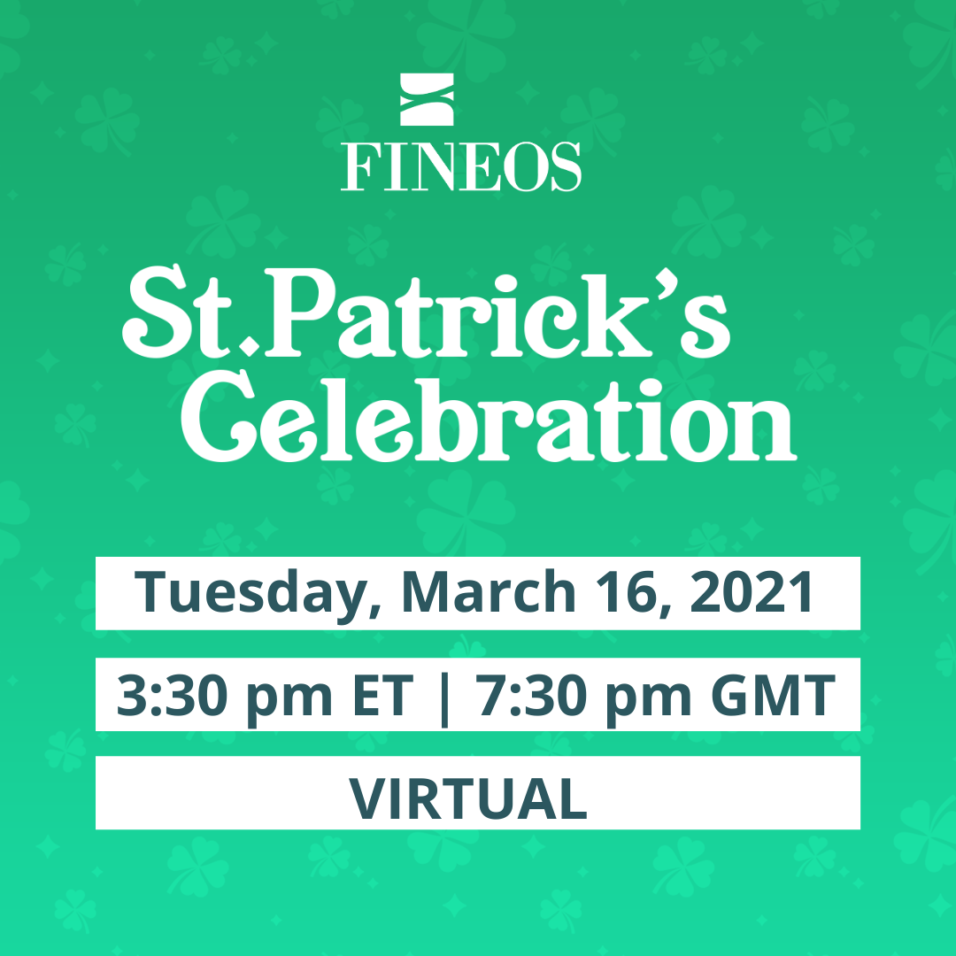 FINEOS St. Patrick's Celebration 2021