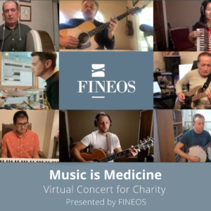 FINEOS Hosts “Music is Medicine” Virtual Concert to Support The National Alliance on Mental Illness