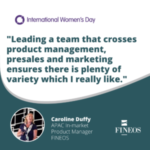 Celebrating International Women's Day 2022 - A Conversation with Caroline Duffy