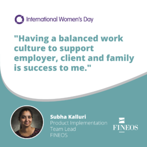 Celebrating International Women's Day 2022 - A Conversation with Subha Kalluri