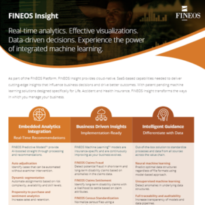 FINEOS Insight Datasheet