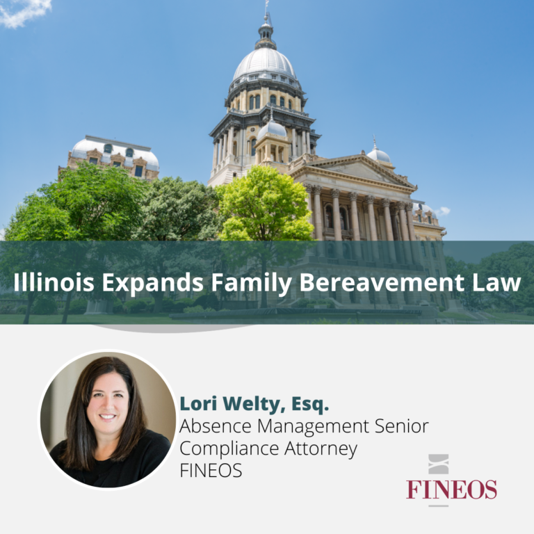 Illinois Expands Family Bereavement Law