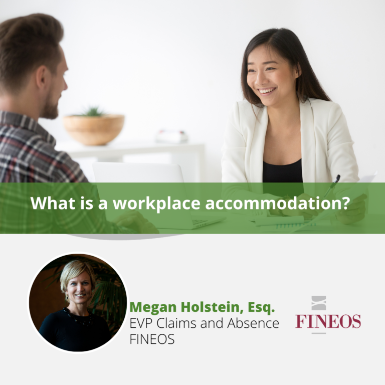 What is a workplace accommodation?