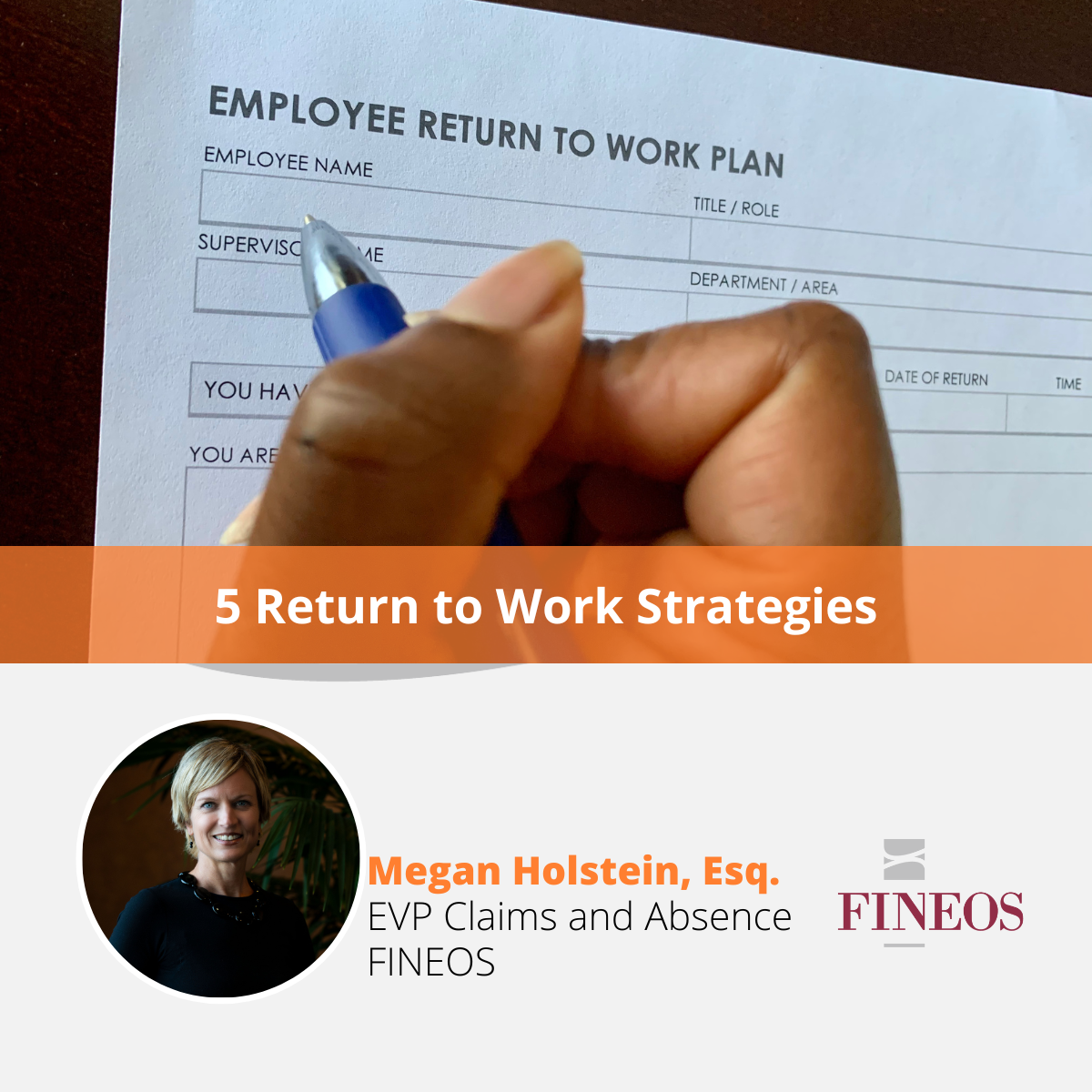 5 Return to Work Strategies