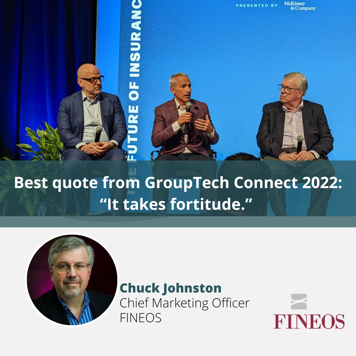 Best quote from GroupTech Connect 2022: “It takes fortitude.”