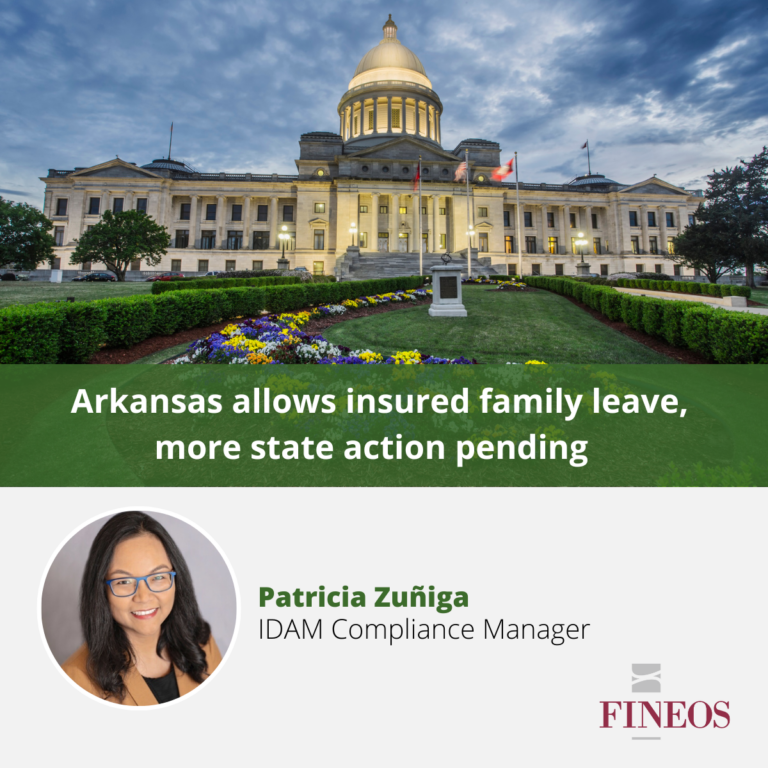 Arkansas allows insured family leave, more state action pending