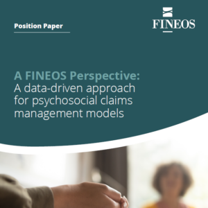 Data-driven Approach for Psychosocial Claims Management Models ANZ