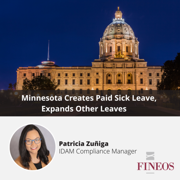 Minnesota Creates Paid Sick Leave, Expands Other Leaves