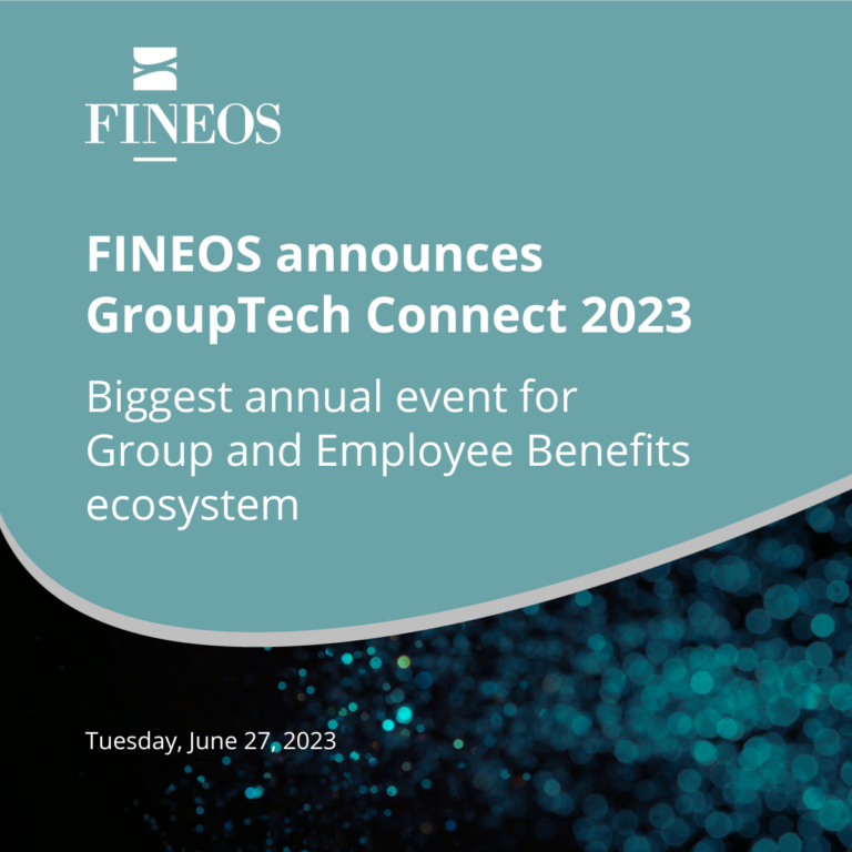 FINEOS announces GroupTech Connect 2023, biggest annual event for Group and Employee Benefits ecosystem 