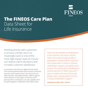 FINEOS Care Plan for Life APAC Datasheet