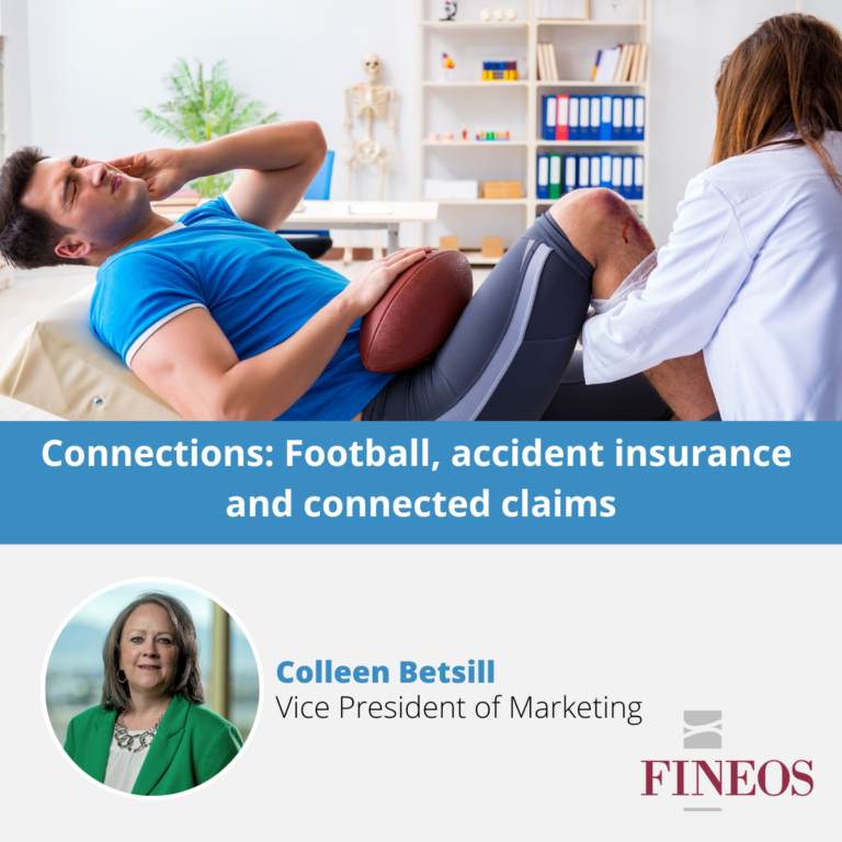 Connections: Football, accident insurance and connected claims
