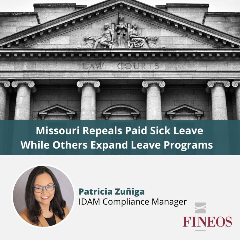 Missouri Repeals Paid Sick Leave While Others Expand Leave Programs